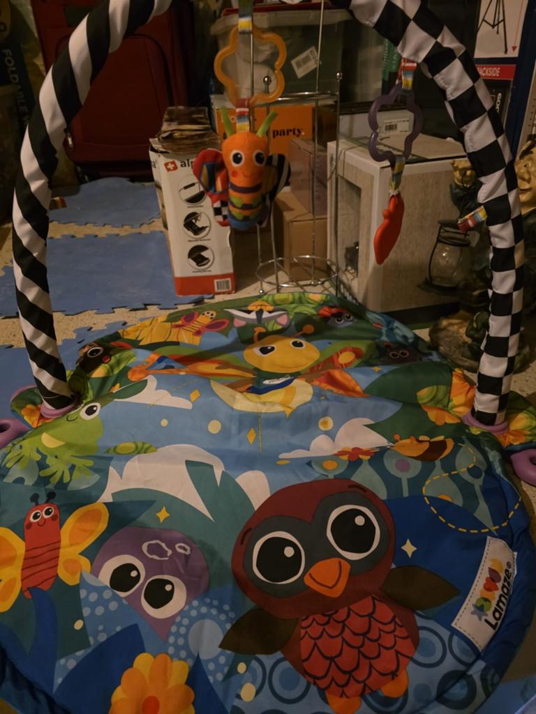 Lamaze Speelkleed met Babygym - Zo goed als nieuw, Ophalen, Zo goed als nieuw, Speelkleed, Met geluid