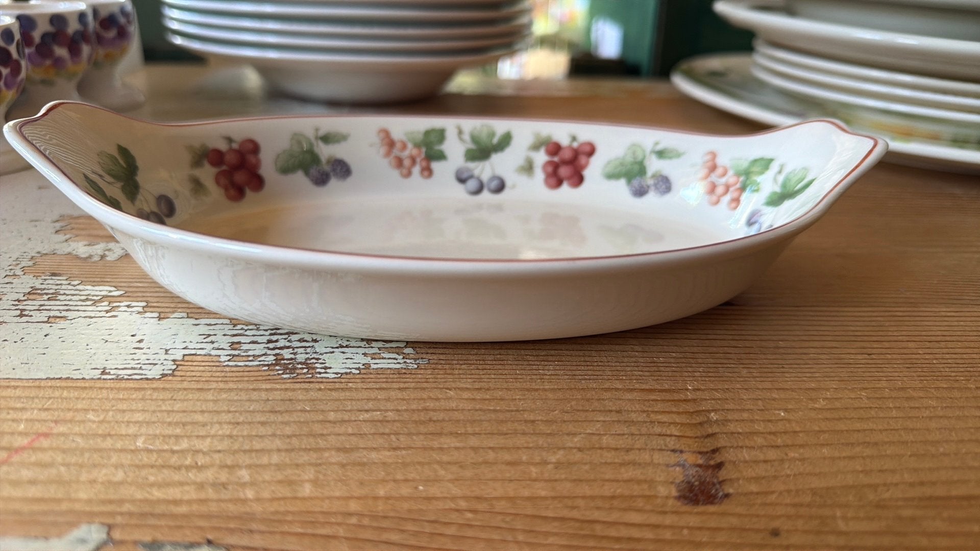 Wedgwood PROVENCE au gratinschaaltje, Ophalen of Verzenden, Zo goed als nieuw, Porselein, Overige typen