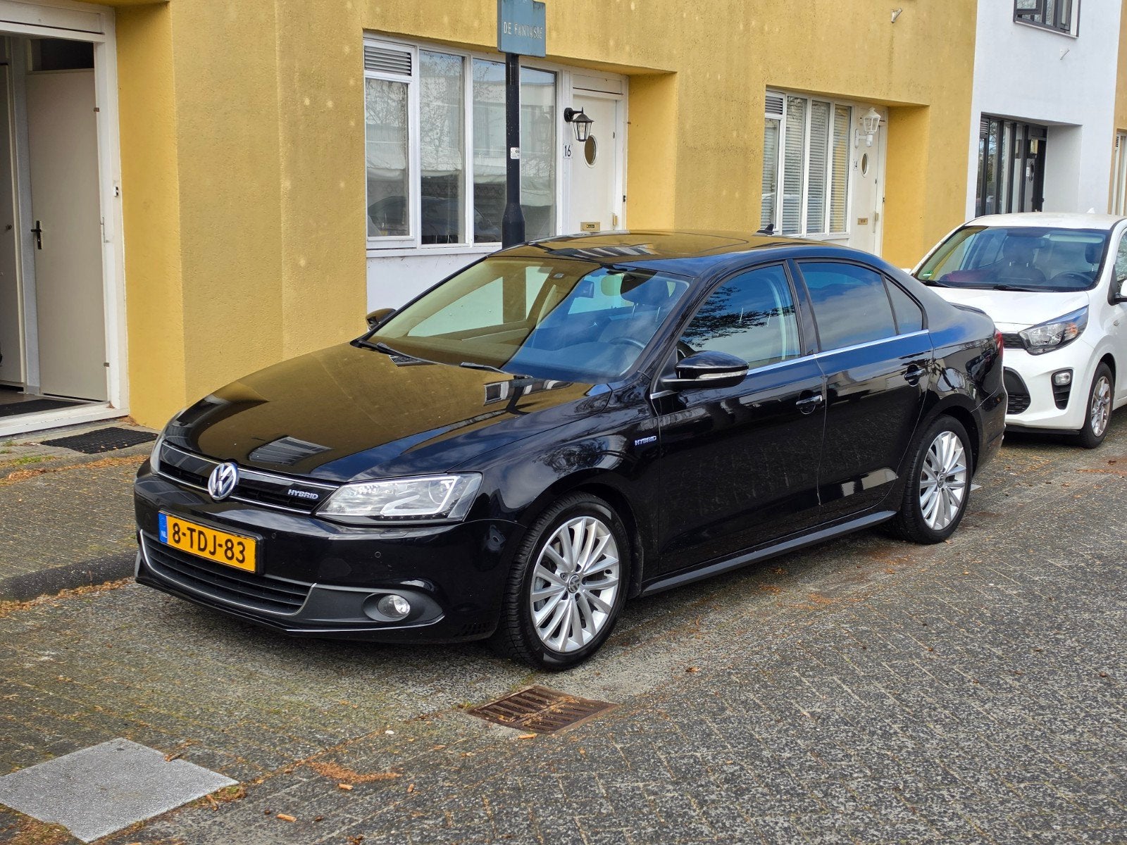 Volkswagen Jetta 1.4 TSI Hybrid 170pk 7-DSG 2013 Zwart, Zwart, Origineel Nederlands, Hybride Elektrisch/Benzine, 1405 kg