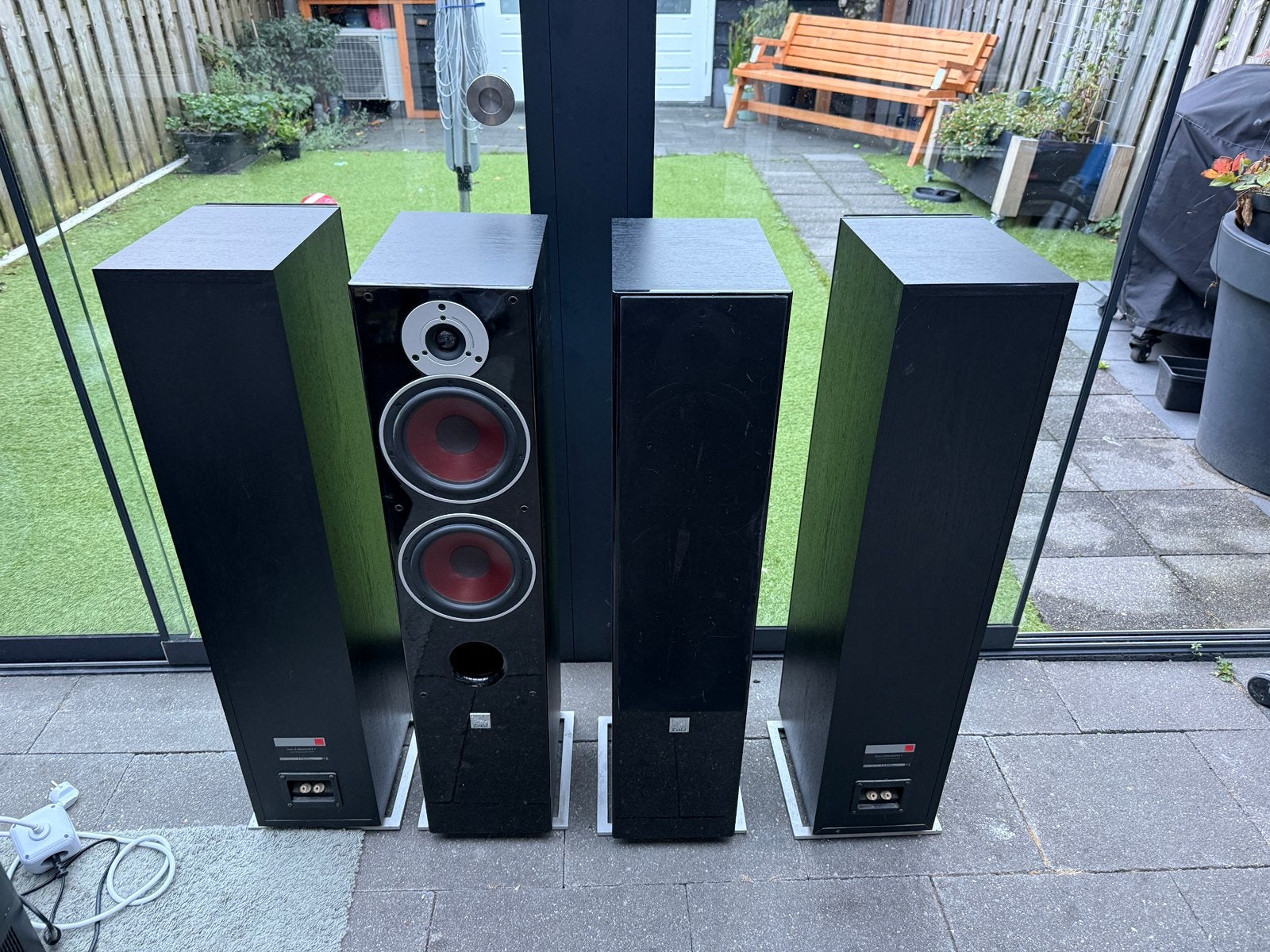 Dali Zensor 7 surround set met Marantz SR 7012 Versterker, Zo goed als nieuw, Surroundset, Geschikt voor surround/home cinema