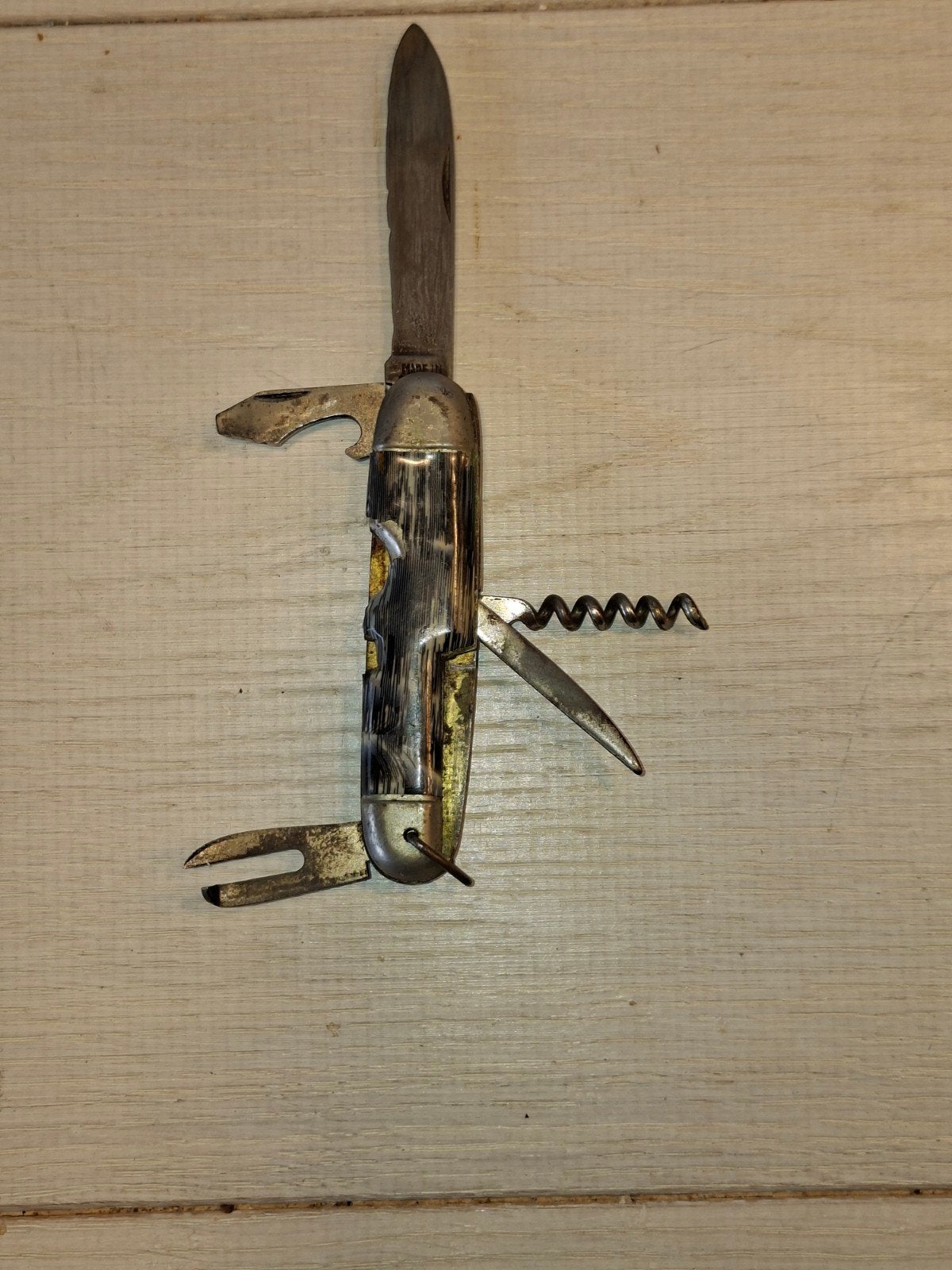 Vintage Zakmes met Meerdere Functies, Ophalen of Verzenden