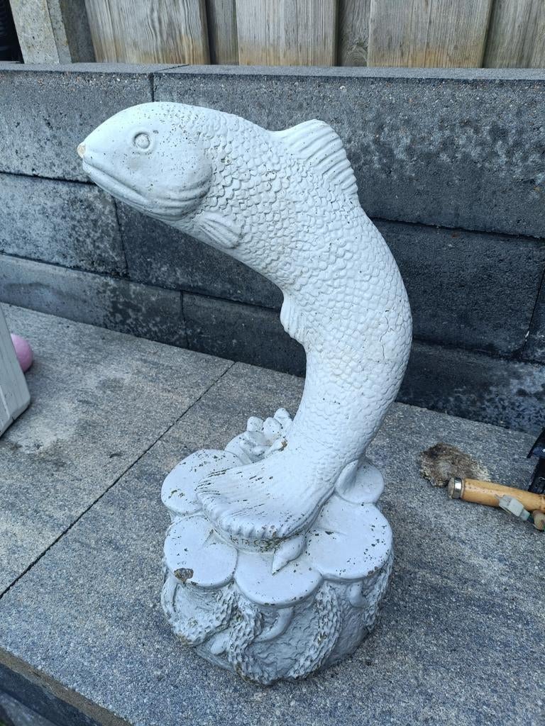 Koi karper fontein, Tuin en Terras, Tuinbeelden, Ophalen