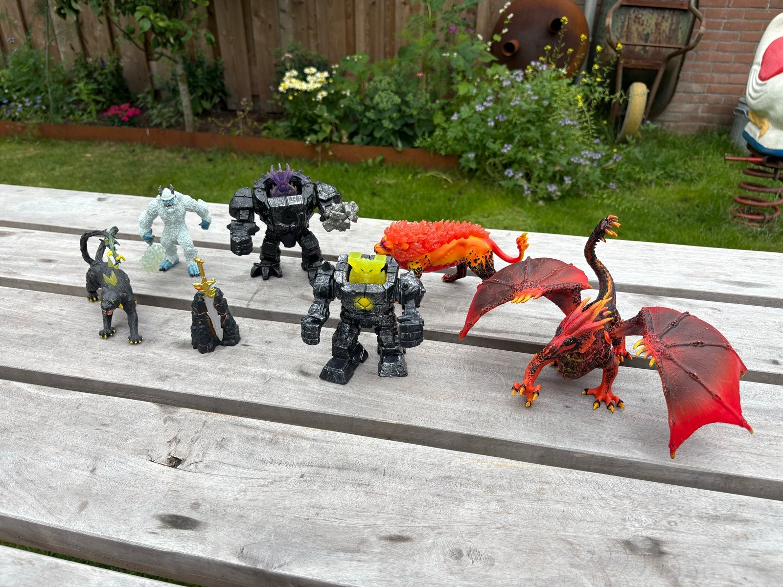 Schleich eldrador set, Kinderen en Baby's, Speelgoed | Actiefiguren, Ophalen of Verzenden, Gebruikt