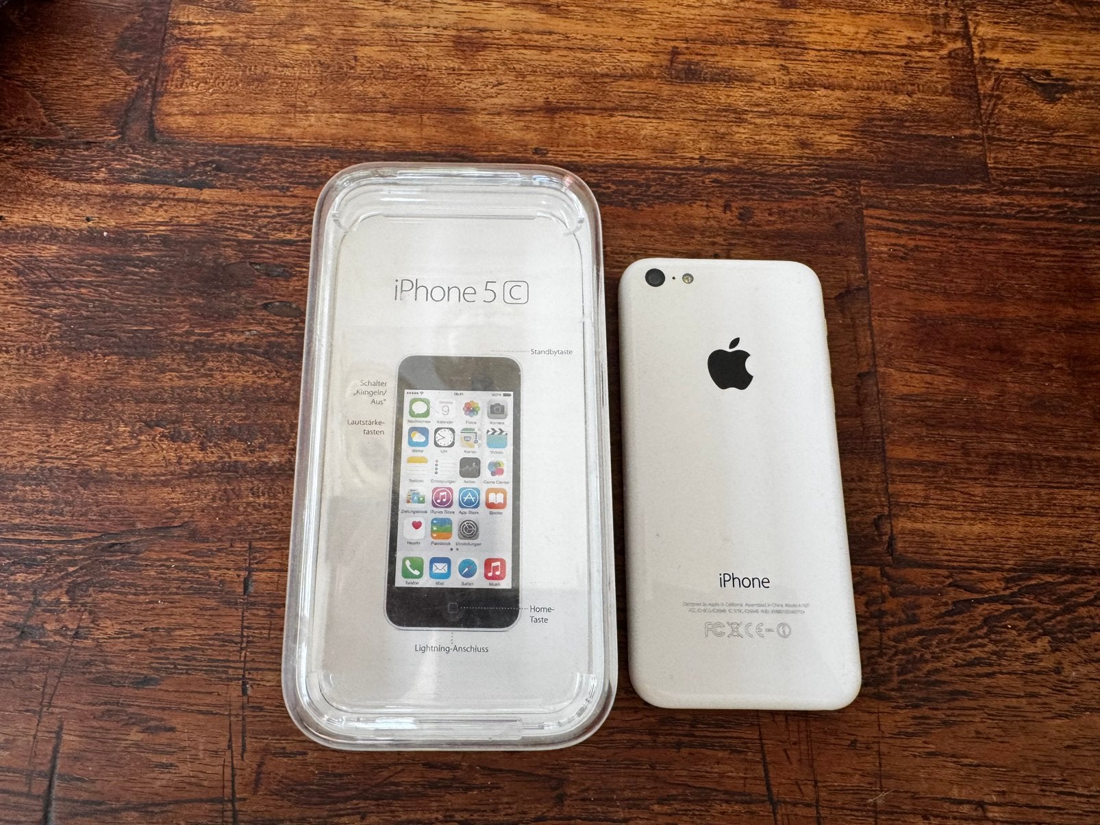 Apple iPhone 5c wit – werkend – originele doos, Verzenden, Wit, IPhone 5C