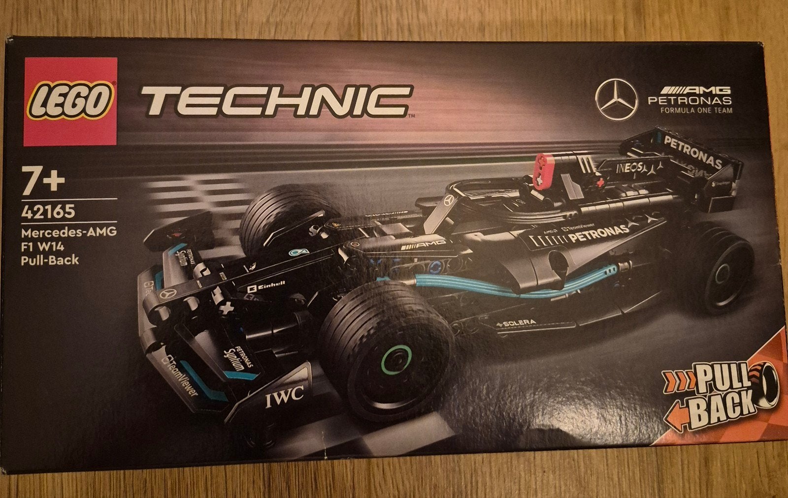 LEGO Technic Mercedes-AMG F1 W14 Pull-Back (42165), Kinderen en Baby's, Ophalen of Verzenden, Zo goed als nieuw