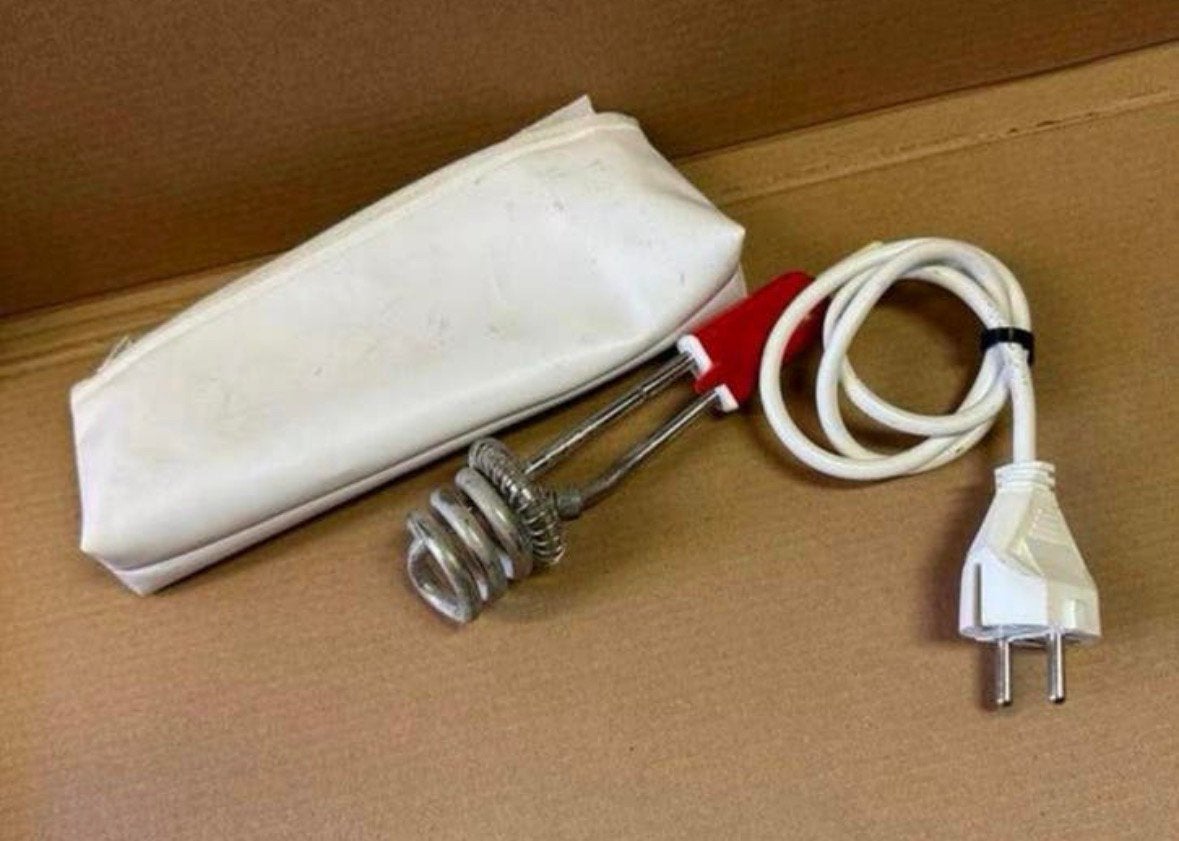 Mini Reis dompelaar 300 watt ideaal voor caravan /camper l, Ophalen of Verzenden, Gebruikt