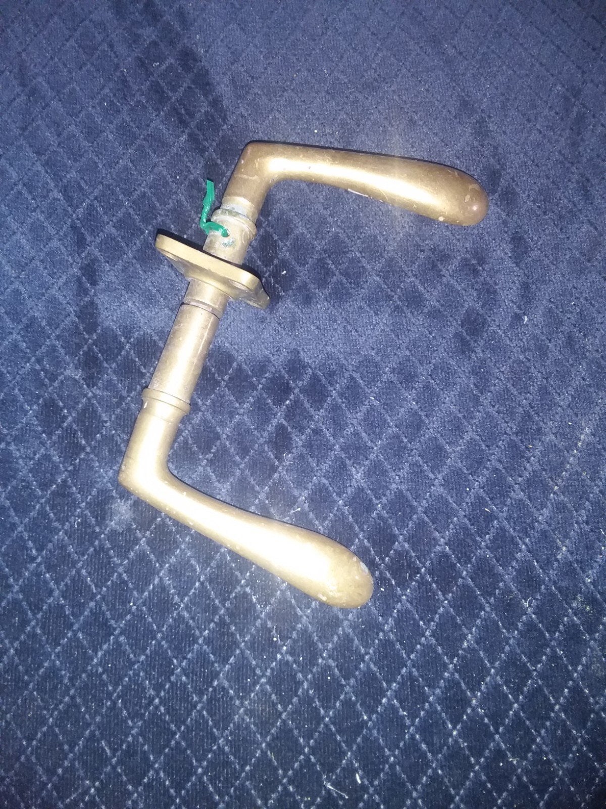 Massieve messing deurkrukken, Ophalen of Verzenden