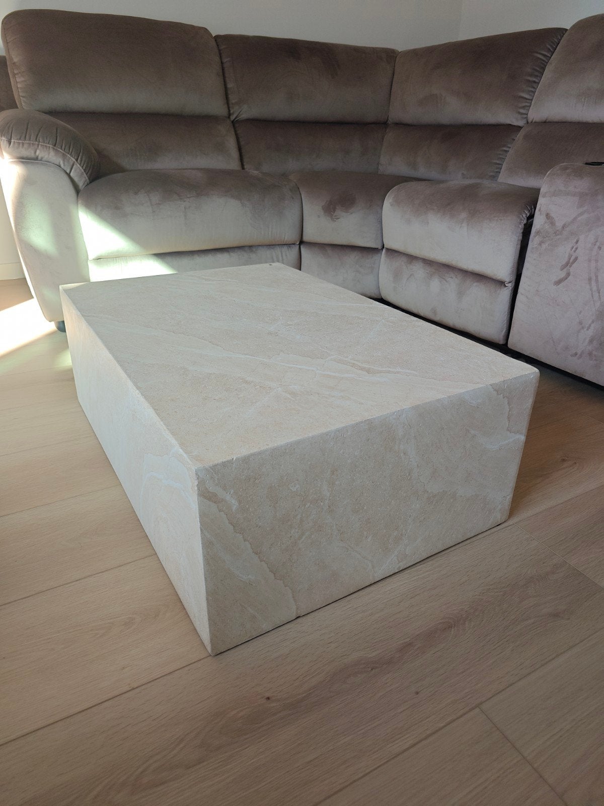 Salontafel 60x90x31 cm met lichte beschadigingen, Overige materialen, Gebruikt, 50 tot 100 cm, Modern