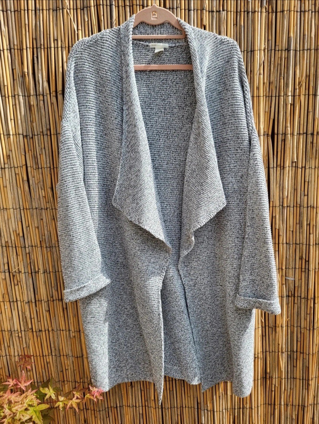 Boho vest, Ophalen of Verzenden, Zo goed als nieuw, Maat 42/44 (L), Grijs