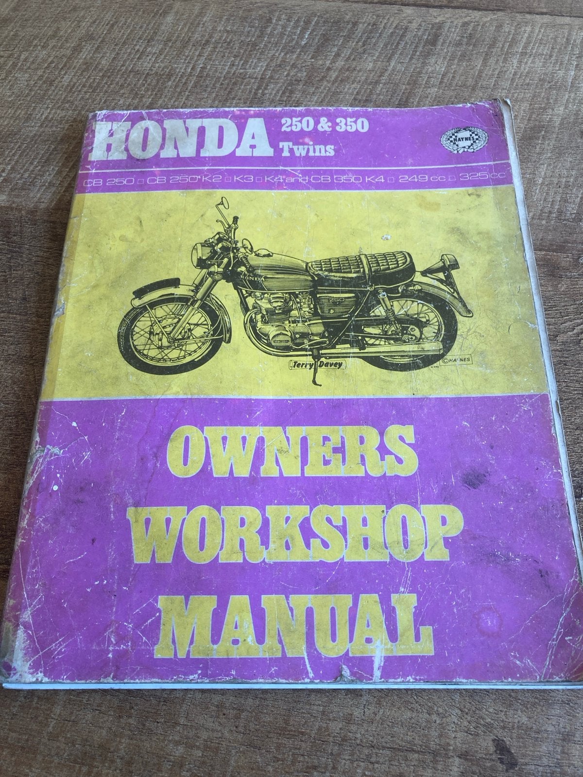 Honda CB 250 & 350 Twins Owners Workshop Manual, Ophalen of Verzenden, Honda