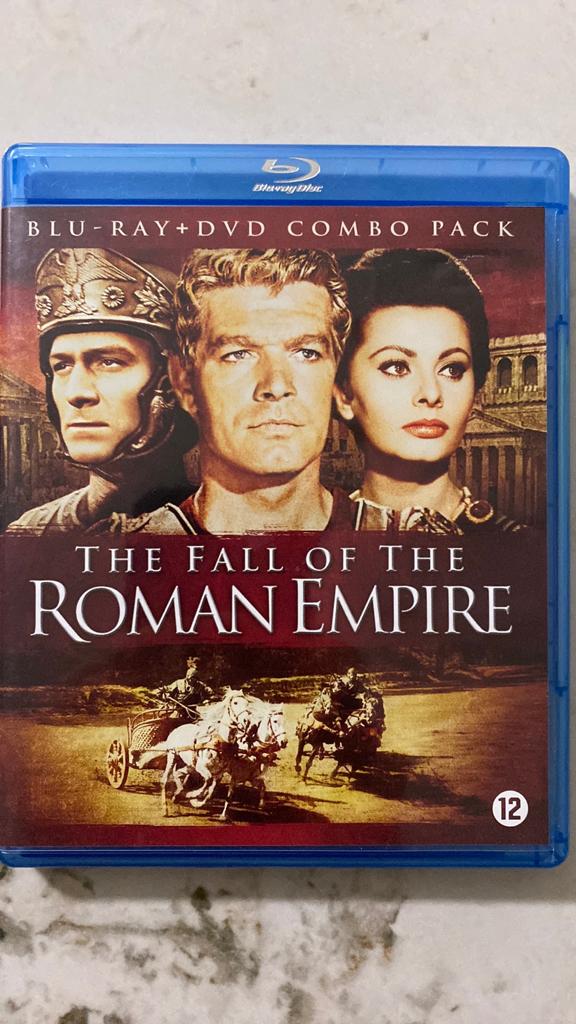 The fall of the roman empire blu ray NL versie, Ophalen of Verzenden, Zo goed als nieuw, Avontuur