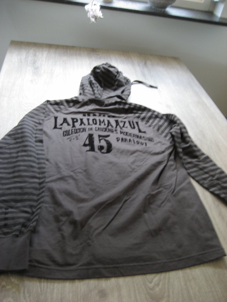 Antraciet Donkergrijs Shirt met lange mouw Maat M, Maat 48/50 (M), Overige merken, Ophalen of Verzenden, Zo goed als nieuw