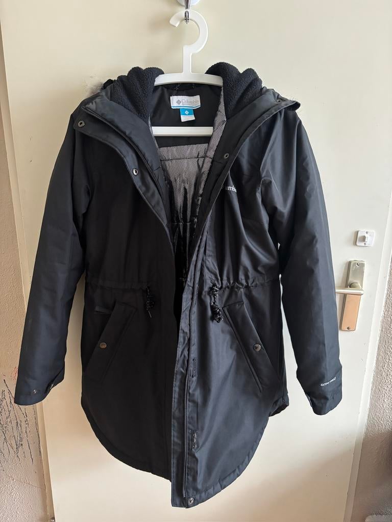 Winter Parka Columbia, Ophalen of Verzenden, Zo goed als nieuw, Zwart
