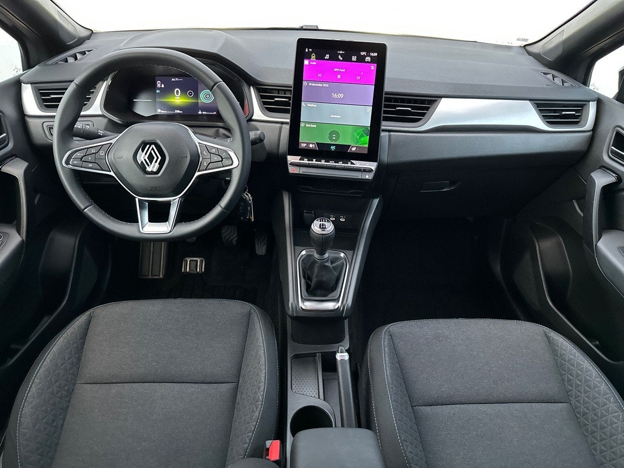 Renault Captur 1.0 TCe 90 evolution CAMERA / GROOT NAVI / AP, Auto's, Voorwielaandrijving, Stof, Gebruikt, 1193 kg