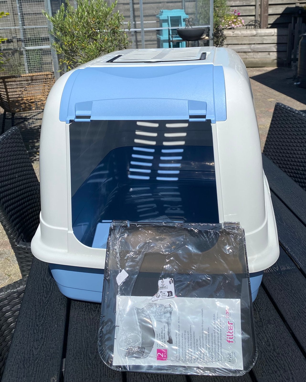 Kattenbak Ferplast Maxi Bella Cabrio XXL kattenbak nieuw!, Dieren en Toebehoren, Ophalen, Nieuw, Gesloten