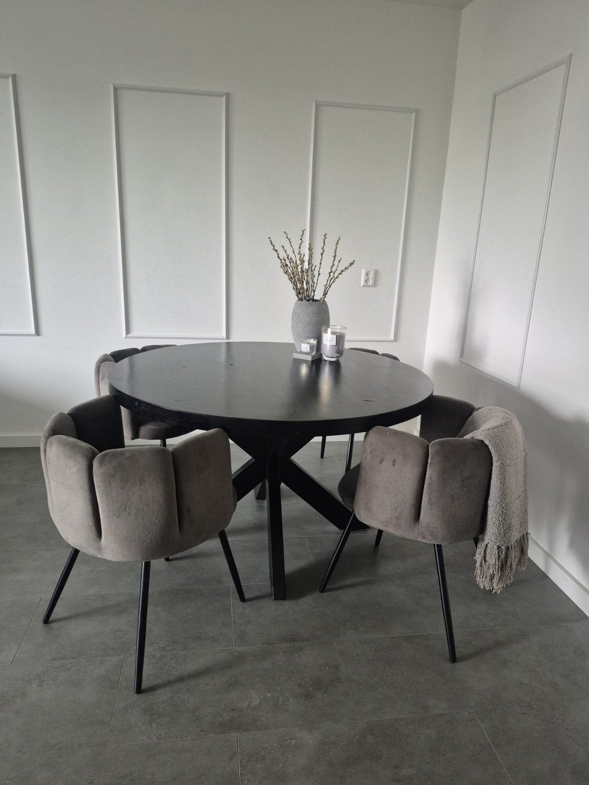 Eettafel stoelen, Huis en Inrichting, Tafels | Eettafels, Ophalen, Rechthoekig, 50 tot 100 cm