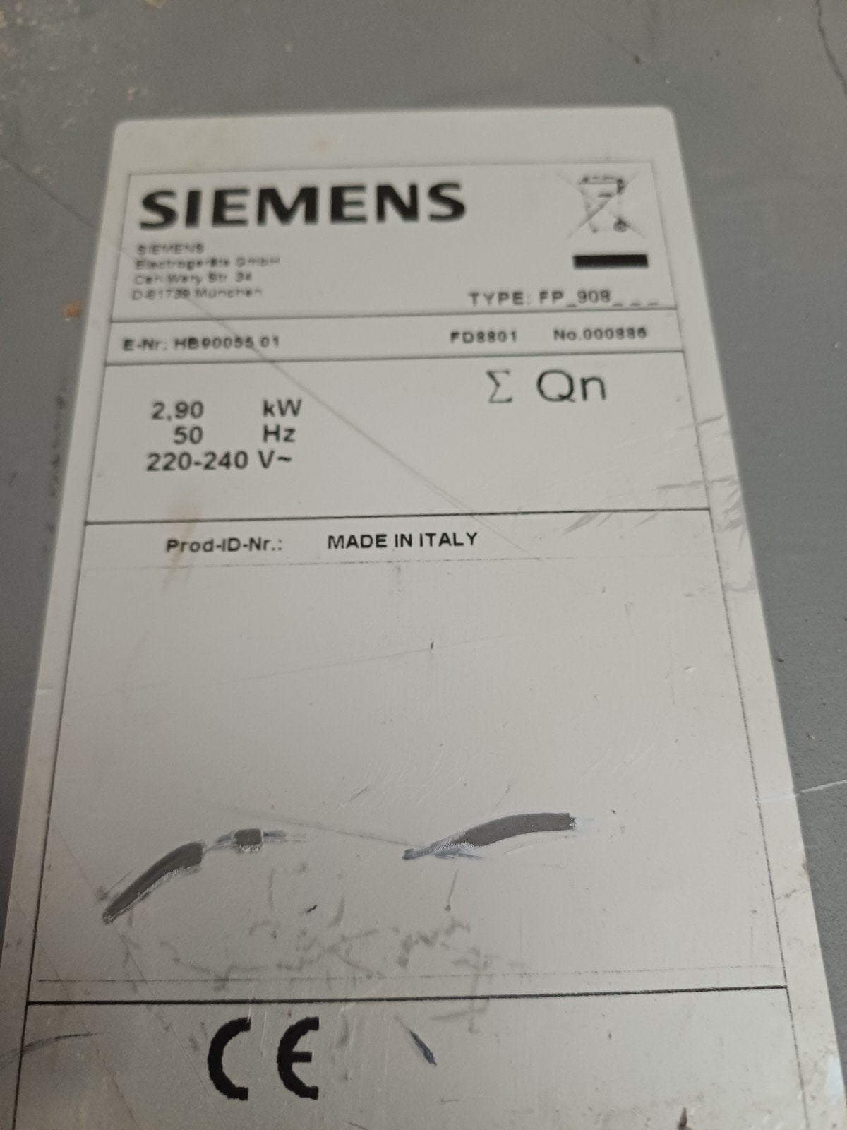 Siemens Inbouw Oven - Gebruikt maar in goede staat, Ophalen, Gebruikt, Oven, Siemens