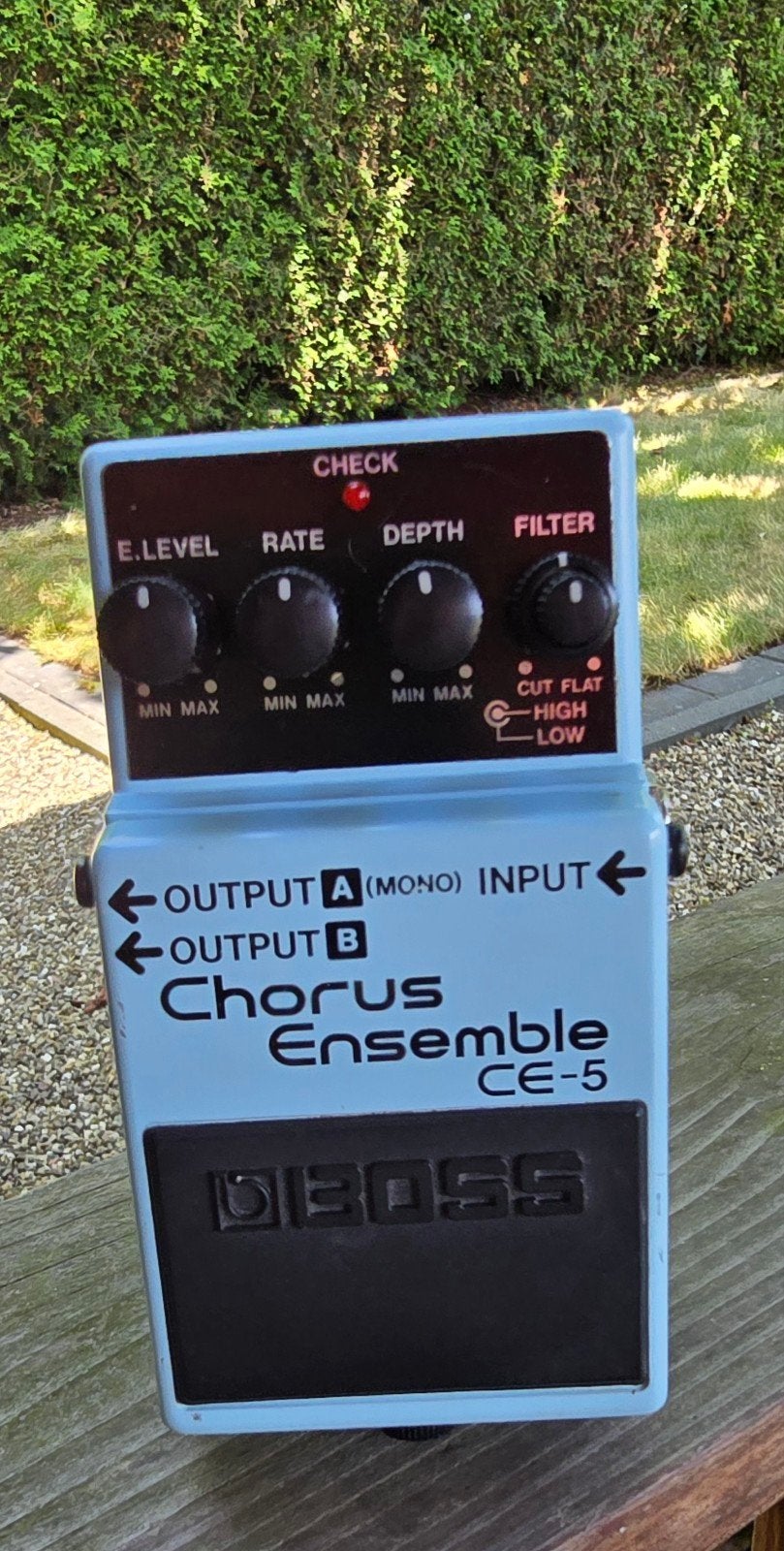 Boss CE-5 Chorus Ensemble analoge versie, Muziek en Instrumenten, Ophalen of Verzenden, Gebruikt, Chorus