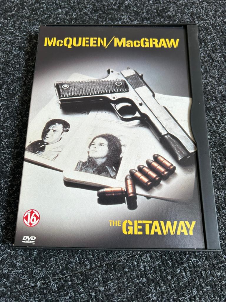 The getaway op dvd 1972, 1960 tot 1980, Gebruikt, Vanaf 16 jaar, Ophalen of Verzenden