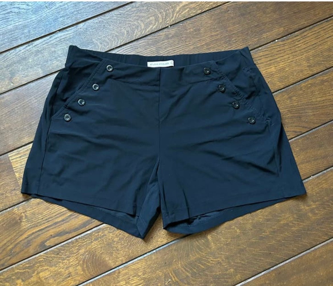 Zwarte Studio Anneloes short, korte broek in L, Kort, Verzenden, Zwart, Maat 42/44 (L)