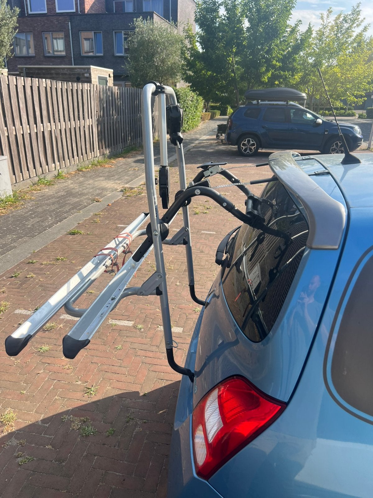 Fietsendragers voor achterklep, Ophalen, 2 fietsen, Gebruikt, Achterklepdrager