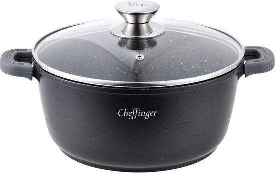 Nieuwe Cheffinger Cooking Braadpan  - 28cm Vaste Prijs, Nieuw, Ophalen of Verzenden, Met deksel, Overige merken