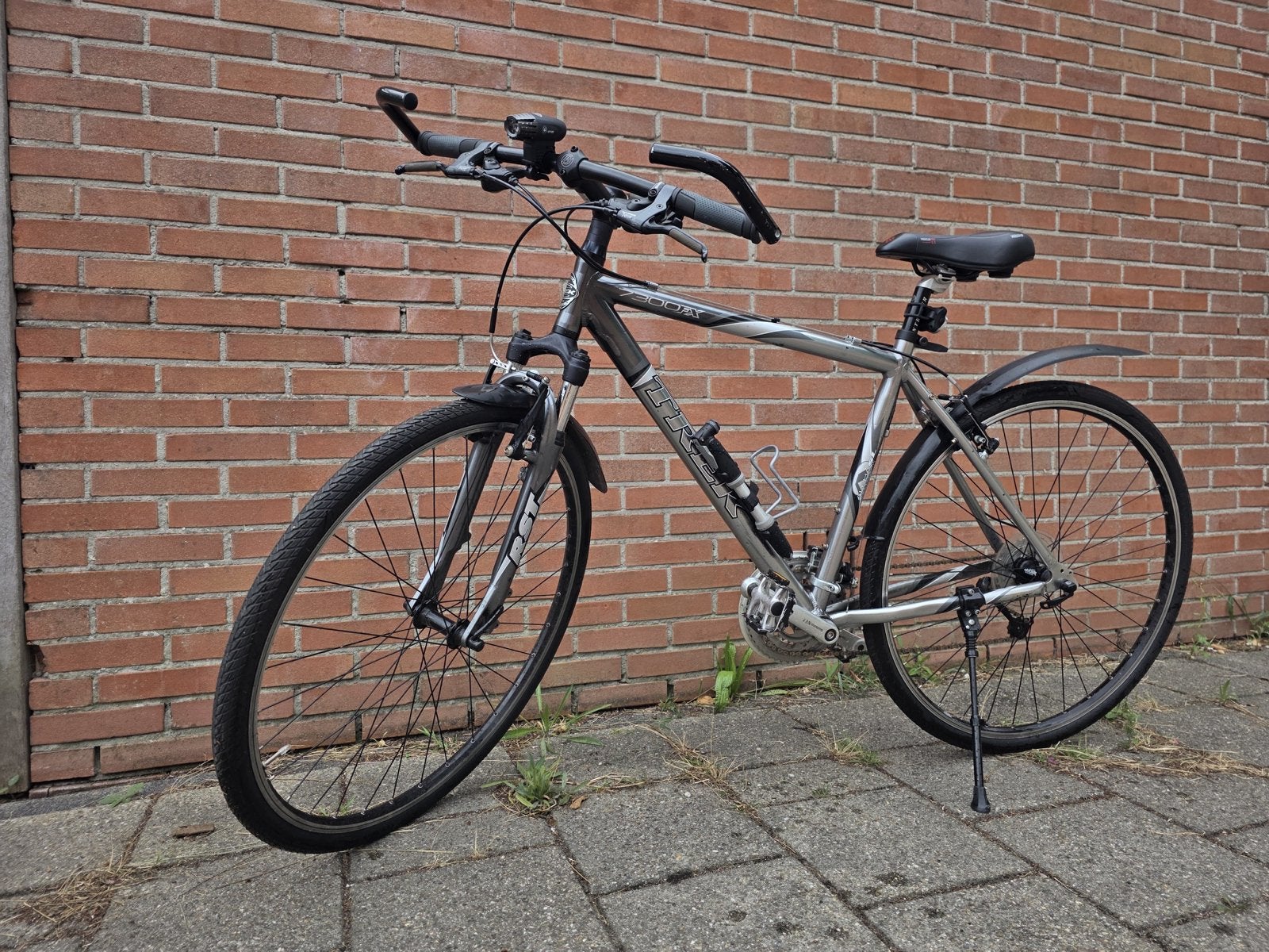 Trek 7300 FX hybride fiets., 28 inch, Gebruikt, Vering, Velgrem
