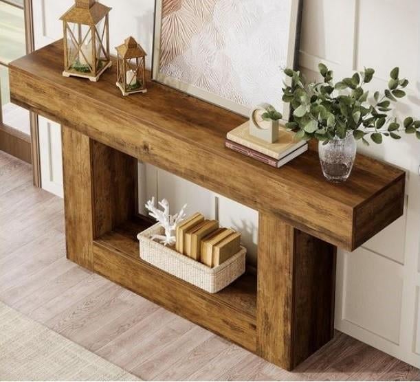 Consoletafe - Sidetable, Ophalen, Boerderijstijl, Nieuw, 150 tot 200 cm