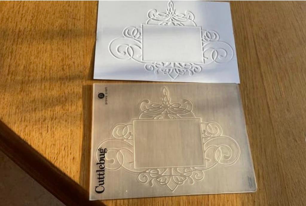 Embossingmal 10x15 cm E133, Ophalen of Verzenden, Zo goed als nieuw