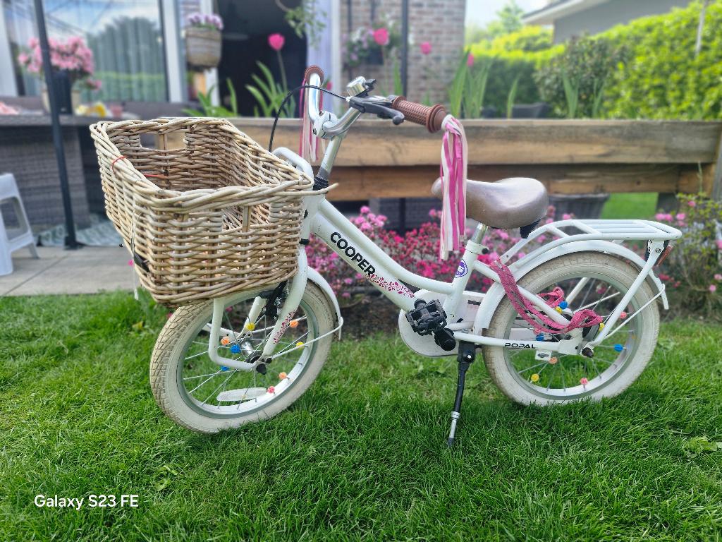 Meisjes fiets popal cooper, Ophalen, Terugtraprem, Gebruikt, Popal