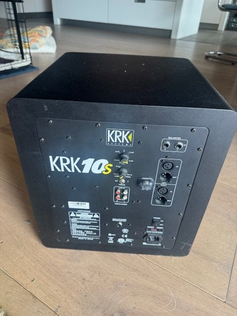 krk 10s subwoofer, Gebruikt, Subwoofer, 120 watt of meer, Ophalen