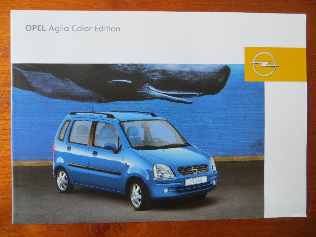 Opel Agila Color Edition (febr. 2002), Ophalen of Verzenden, Nieuw, Opel