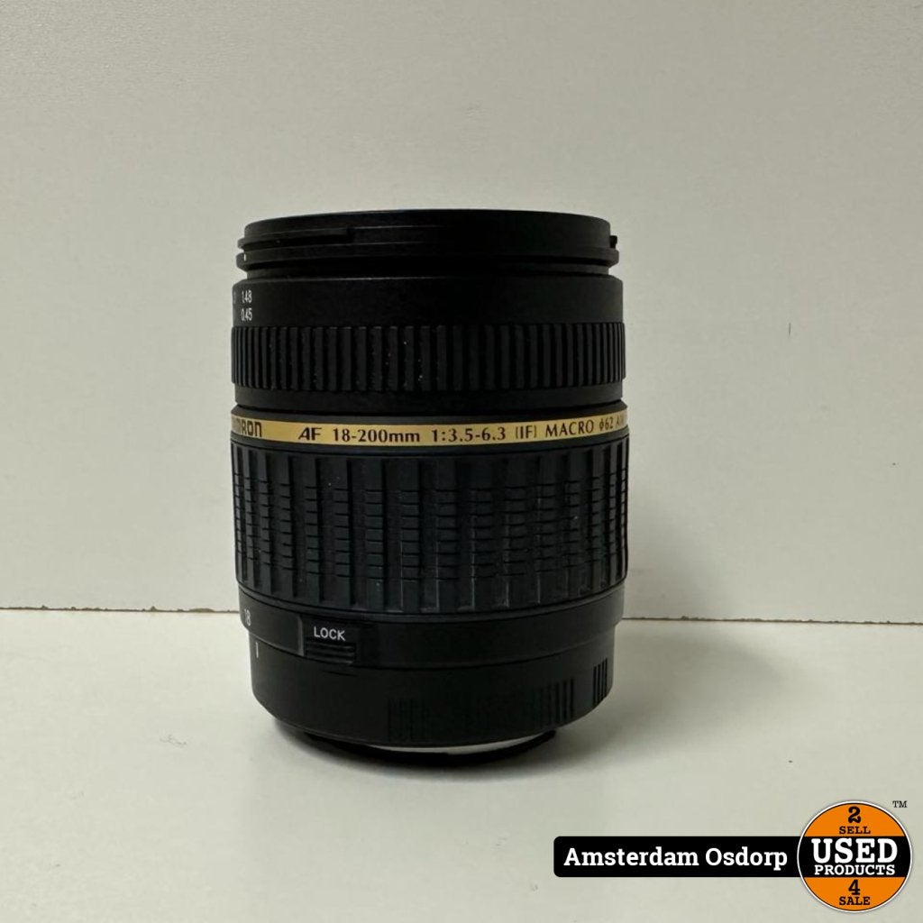 Tamron AF XR Aspherical 18-200MM 1:3.5-6.3 lens voor Canon |, Tamron, Gebruikt, Support@tamron.com, 1-18, Takashima 1-chome
Uozu-shi, Toyama 937-8587
Japan