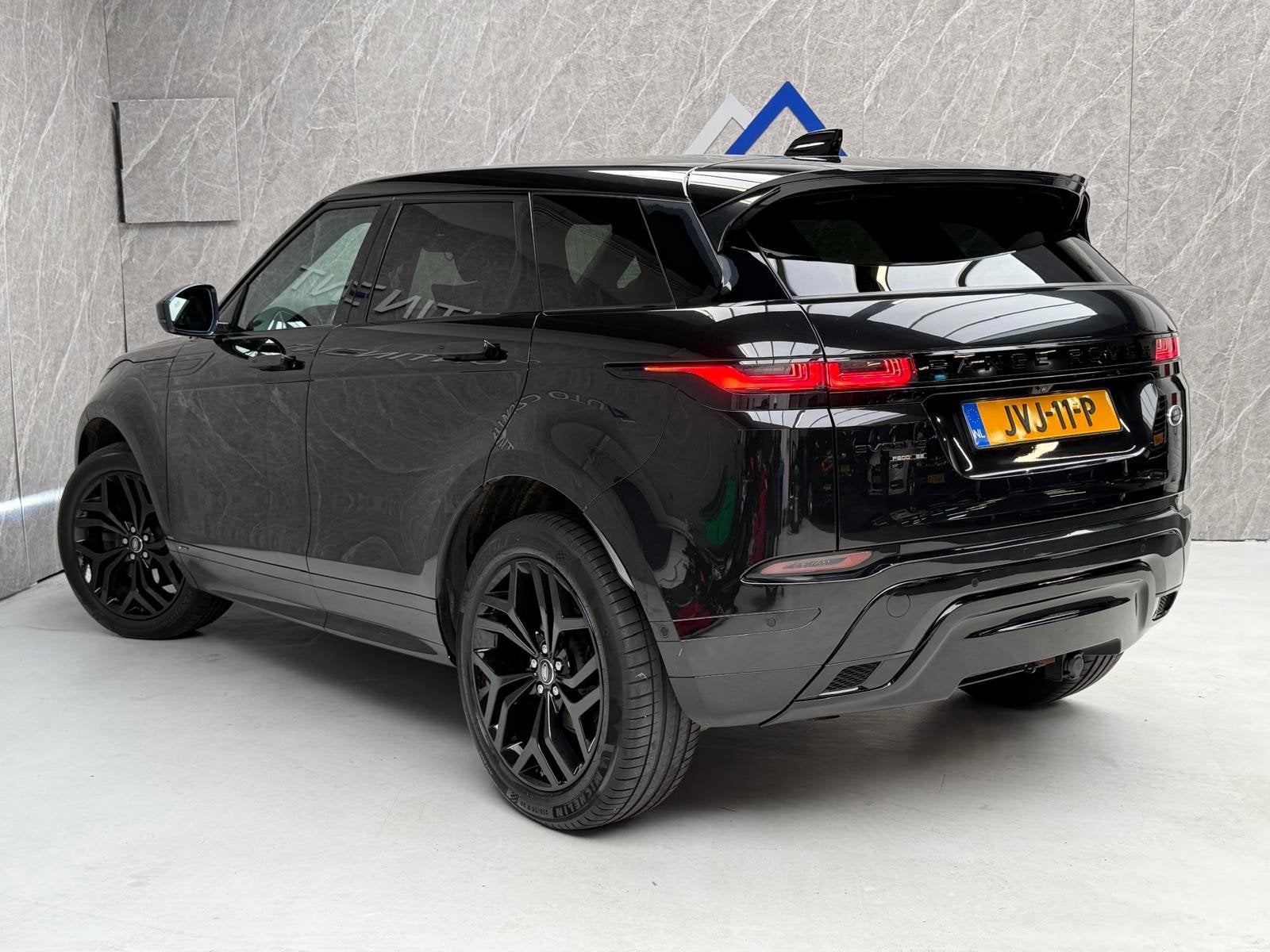 Land Rover Range Rover Evoque 2.0 P200 AWD HSE / Dealer Onde, Auto's, Land Rover, 1800 kg, 4 cilinders, Zwart, Leder