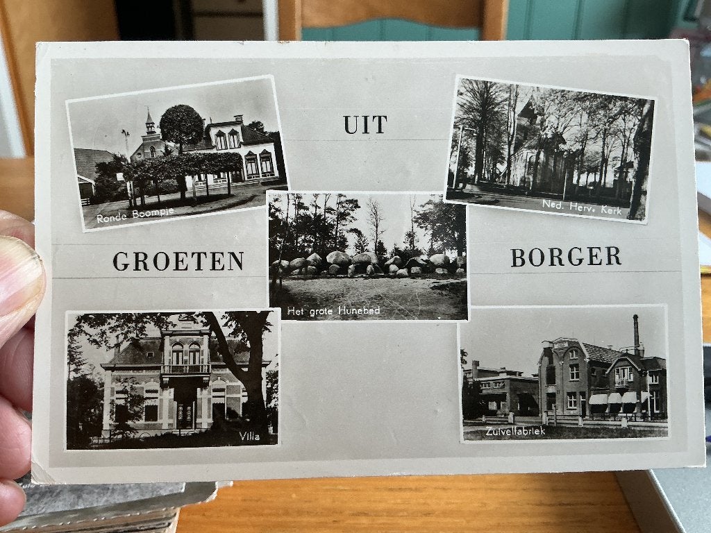 Borger, Verzenden, 1960 tot 1980, Gelopen, Drenthe
