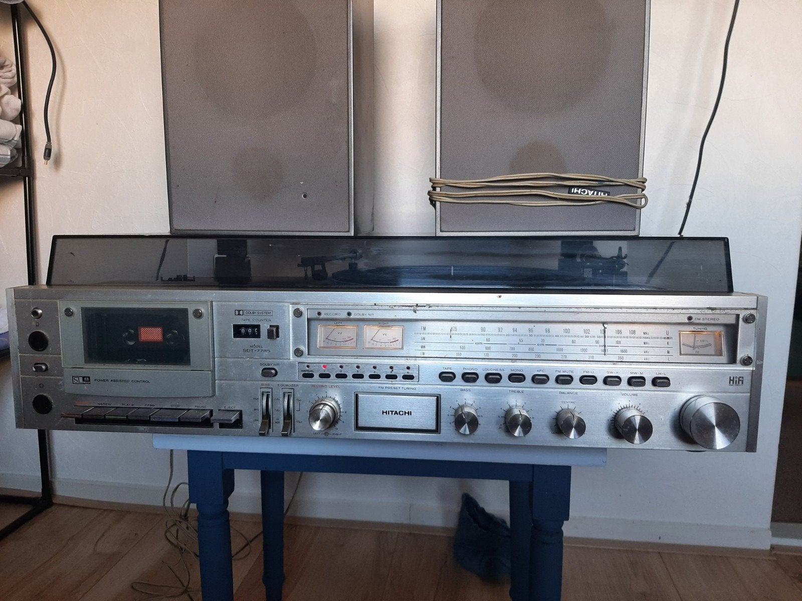 Hitachi SDT 7785, Gebruikt, Losse componenten, Speakers, Ophalen