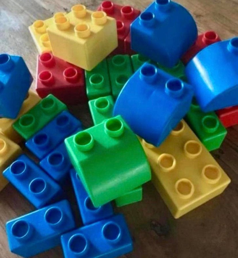Originele Duplo bouwstenen, Ophalen of Verzenden, Zo goed als nieuw