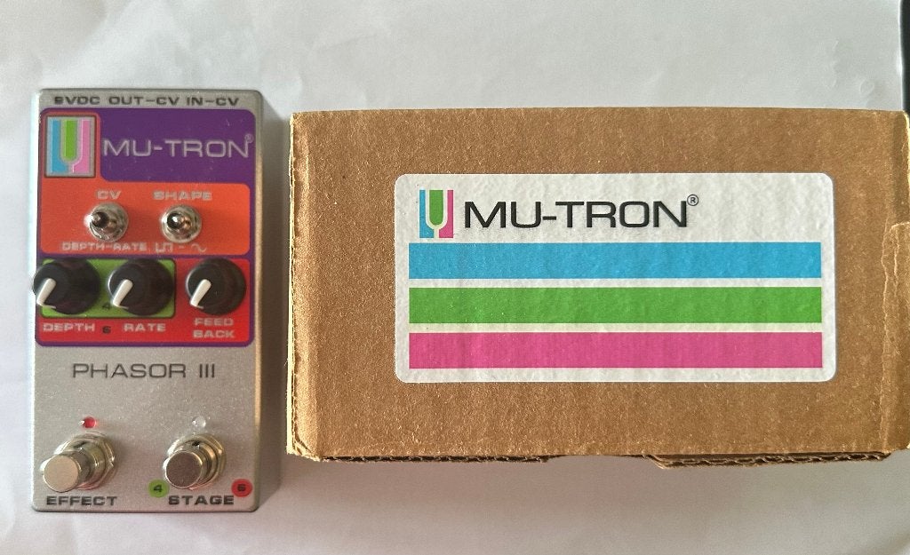 Mu-Tron Phasor lll re-issue in nieuwstaat, Muziek en Instrumenten, Effecten, Ophalen of Verzenden, Zo goed als nieuw, Multi-effect
