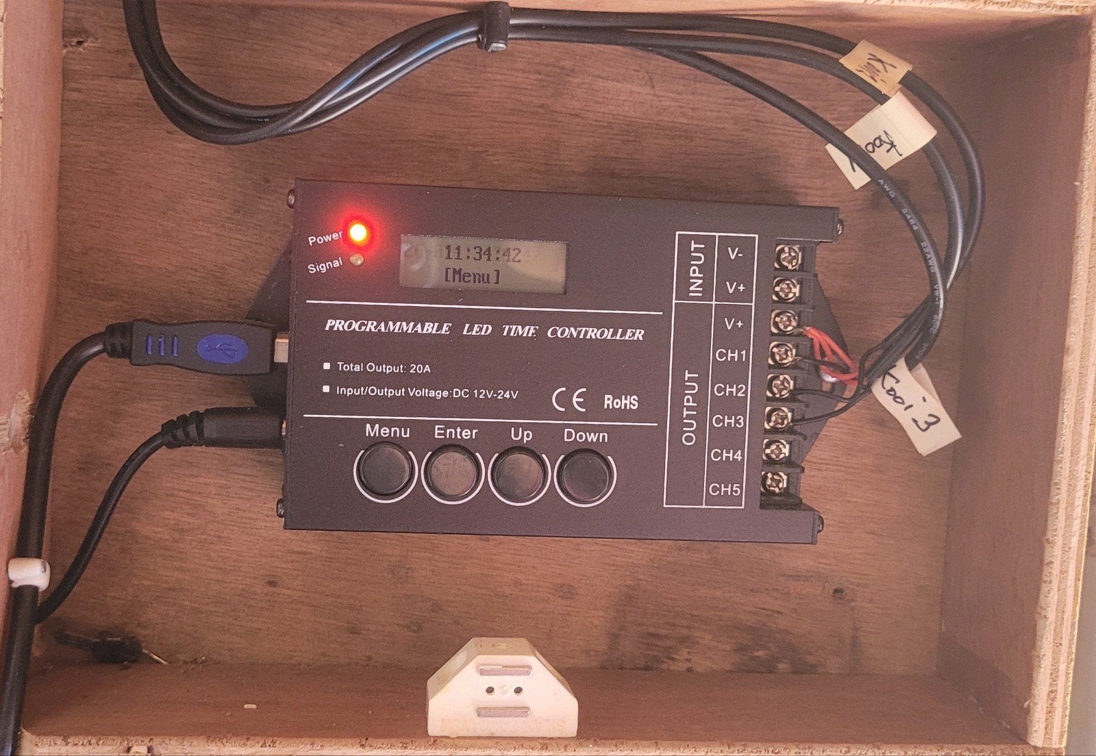 TC420 LED time controller, Dieren en Toebehoren, Ophalen of Verzenden, Zo goed als nieuw