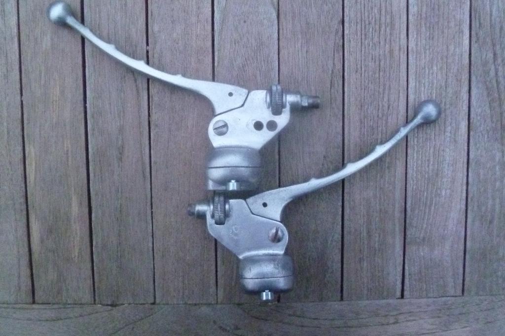 Set Cuppini hendels Zundapp en Italiaanse bromfiets Garelli, Ophalen of Verzenden, Gebruikt, Overige typen, Overige merken