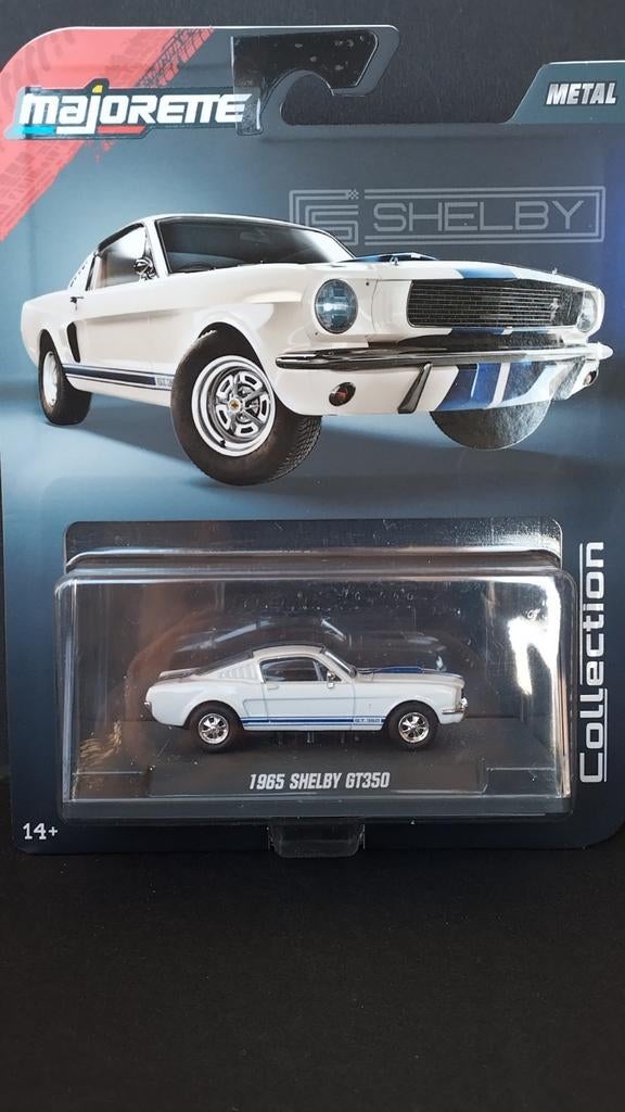 Ford Mustang GT350 Shelby 1965 Majorette Collection Pol, Majorette sas, Auto, Verzenden, 555 rue de la Craz Dagneux France