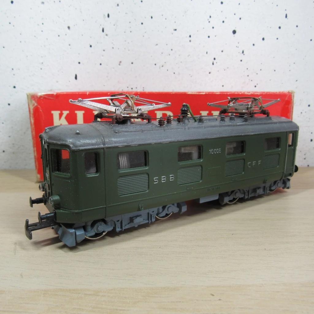 Kleinbahn H0 SBB CFF Re 4/4 electrische lok (analoog) in ovp, Overige merken, Gebruikt, Ophalen of Verzenden, Analoog