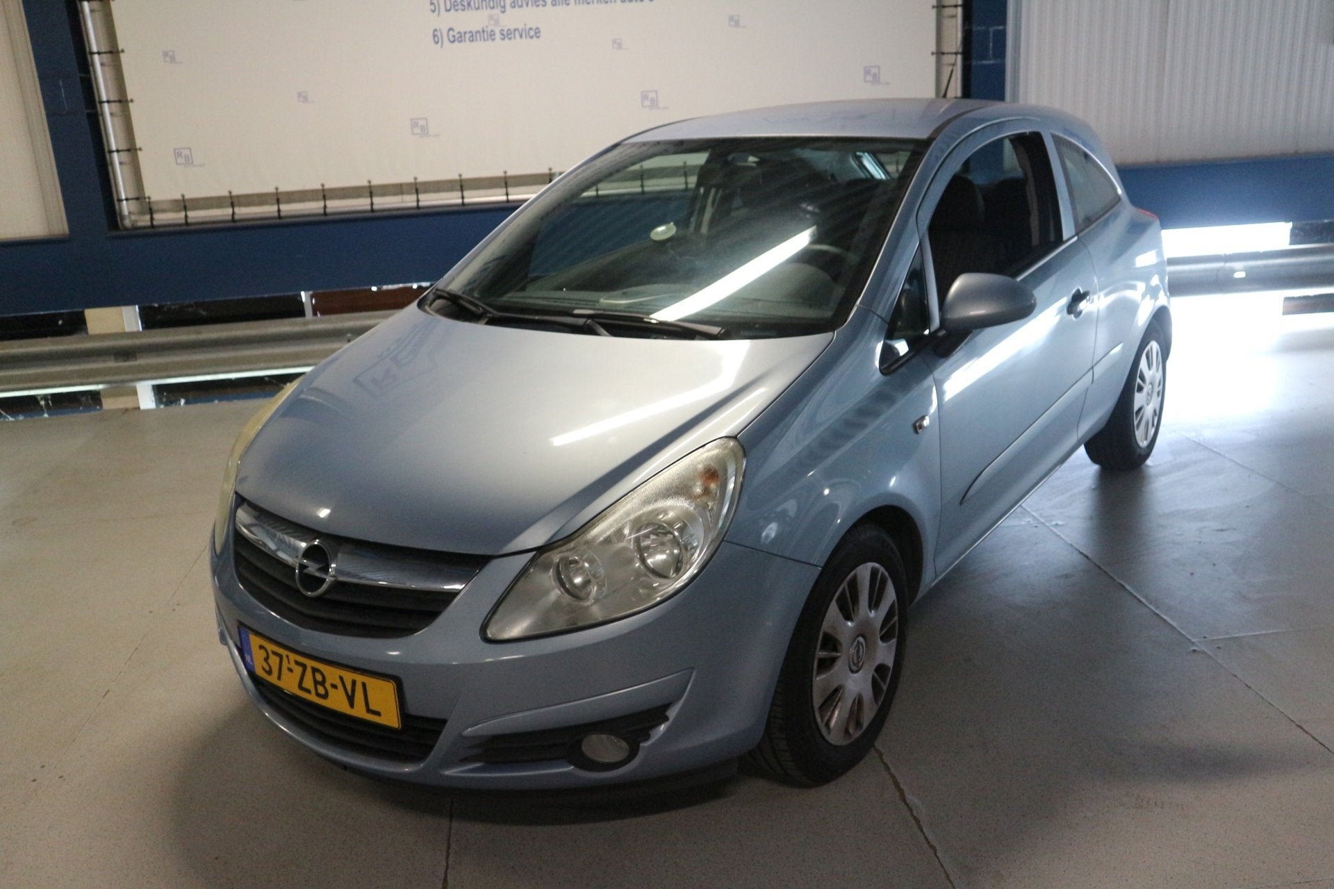 Opel Corsa 1.2-16V Enjoy / AIRCO / / NAP KM STAND ! ! !, Auto's, Voorwielaandrijving, 450 kg, Blauw, 1229 cc