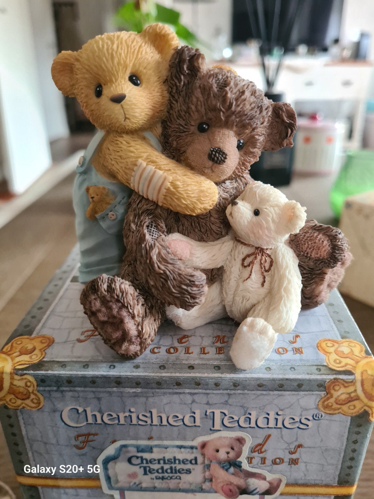 Cherished Teddies Beeldje: Sawyer and Friends, Verzamelen, Ophalen of Verzenden