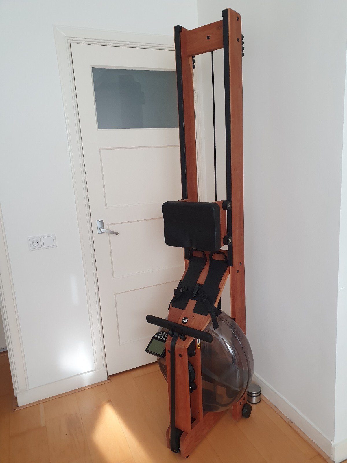 Waterrower Kersenhout + hartslagmeter