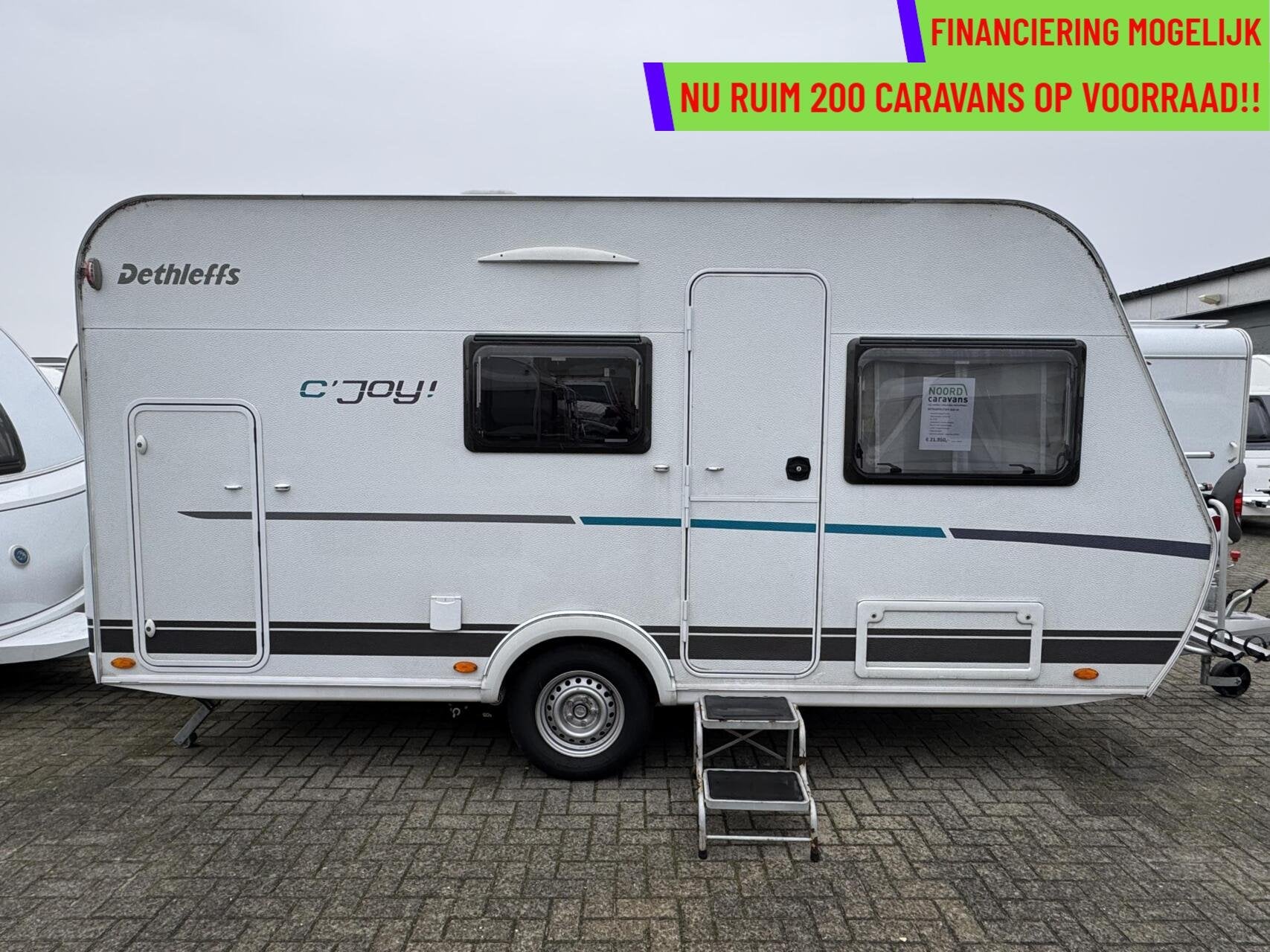 Dethleffs C'JOY 410 LK STAPELBED + MOVER + LUIFEL +FIETSEND, Bedrijf, 750 - 1000 kg, Tot en met 4, Mover