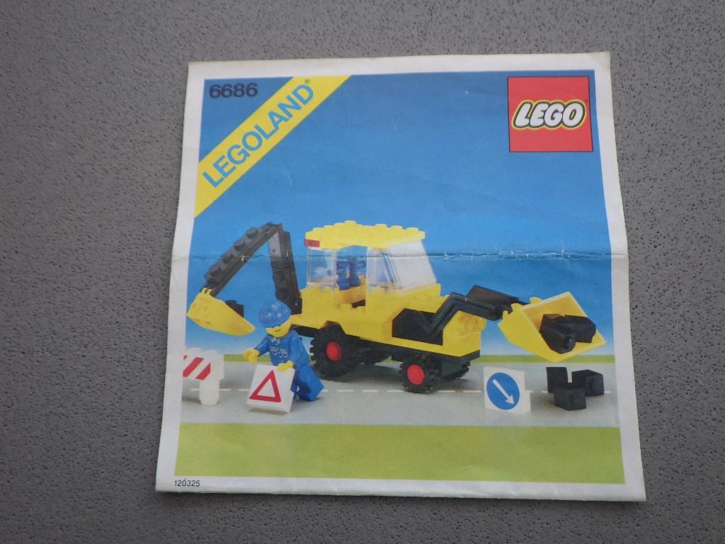 Lego Legoland 6686 boekje, Ophalen of Verzenden, Gebruikt