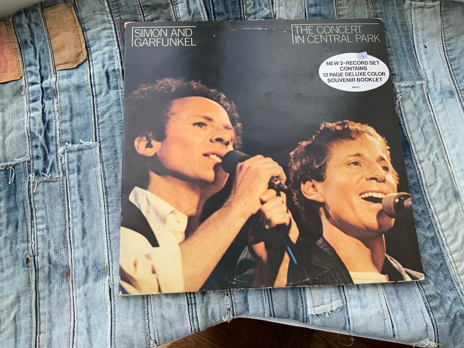 Simon & Garfunkel - The Concert in Central Park LP, Cd's en Dvd's, Vinyl | Pop, Gebruikt, Pop, Ophalen of Verzenden, 12 inch