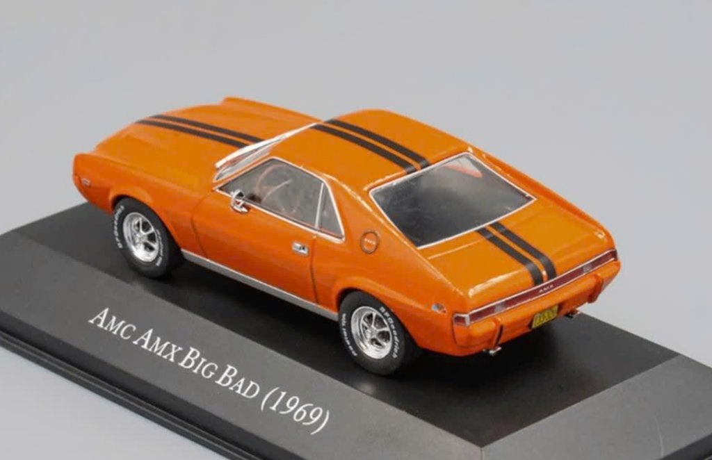AMC AMX Hardtop Big Bad 1969 1/43 IXO American cars # 69, Hobby en Vrije tijd, Modelauto's | 1:43, Verzenden, Nieuw, Auto, Overige merken