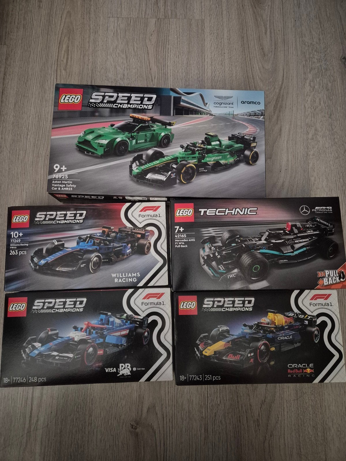 F1 Lego Nieuw! 5 Stuks, Kinderen en Baby's, Speelgoed | Duplo en Lego, Compleet, Lego, Nieuw, Complete set